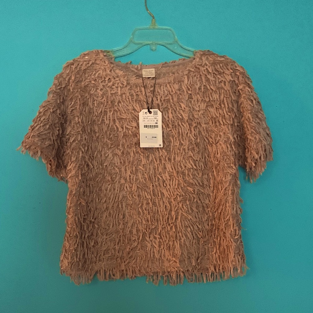 ZARA FEATHER SHIRT